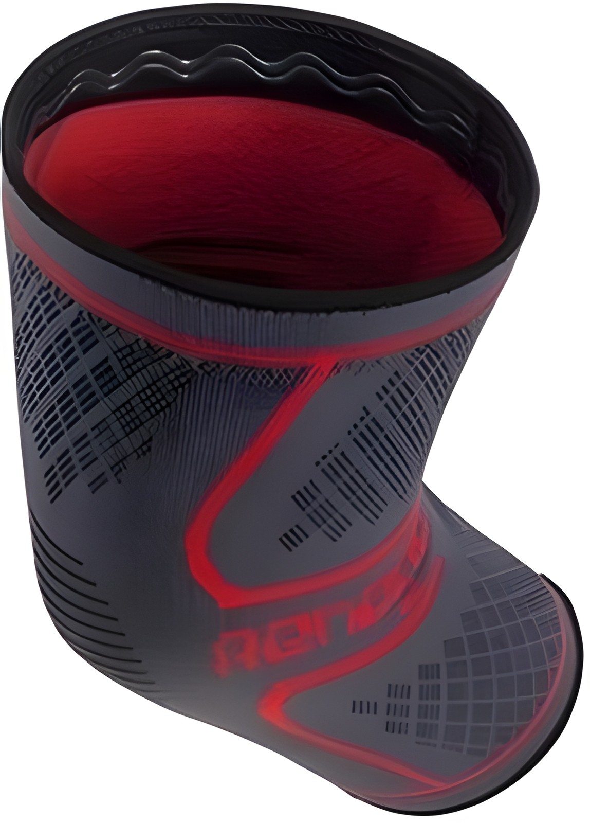 Knee Compression Brace Sleeve Black One Size Sport Gym Joint Pain Support