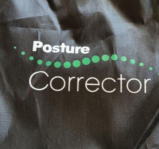 NWT Posture Corrector, black in color