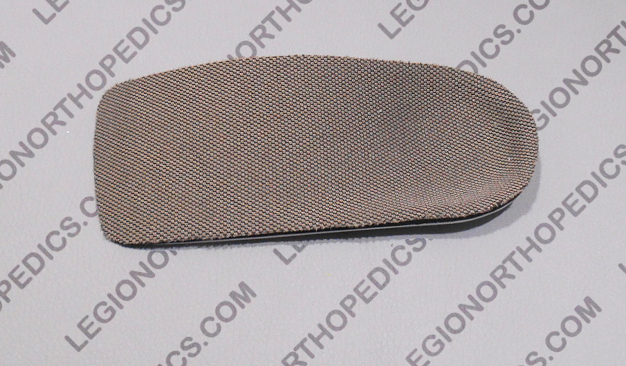 Arch supports – Pre-made orthotic plastic size 4 – 13 optional cover round heel