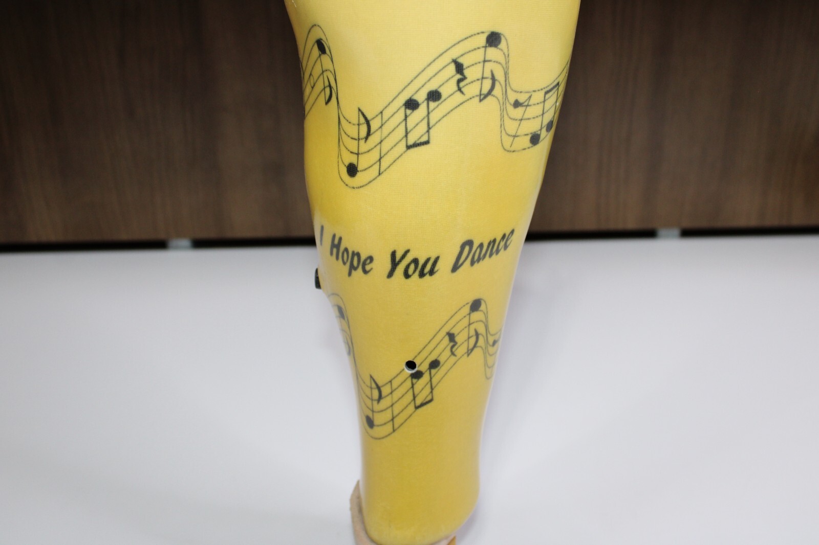 I Hope You Dance prosthetic legs below knee left endolite 23 foot