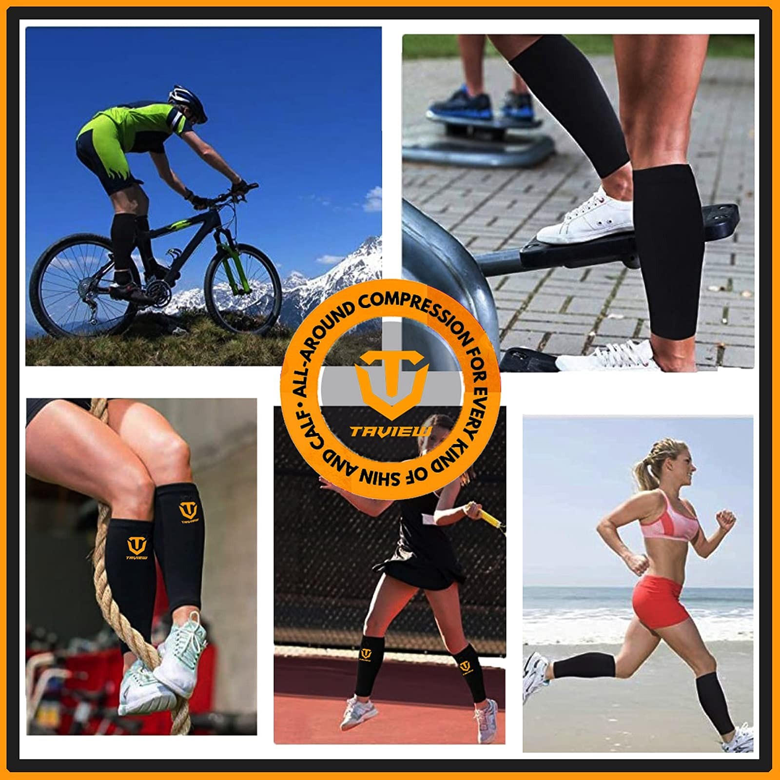 Deadlift Shin Guards 5mm Neoprene Calf Support Brace for Weightlifting Training