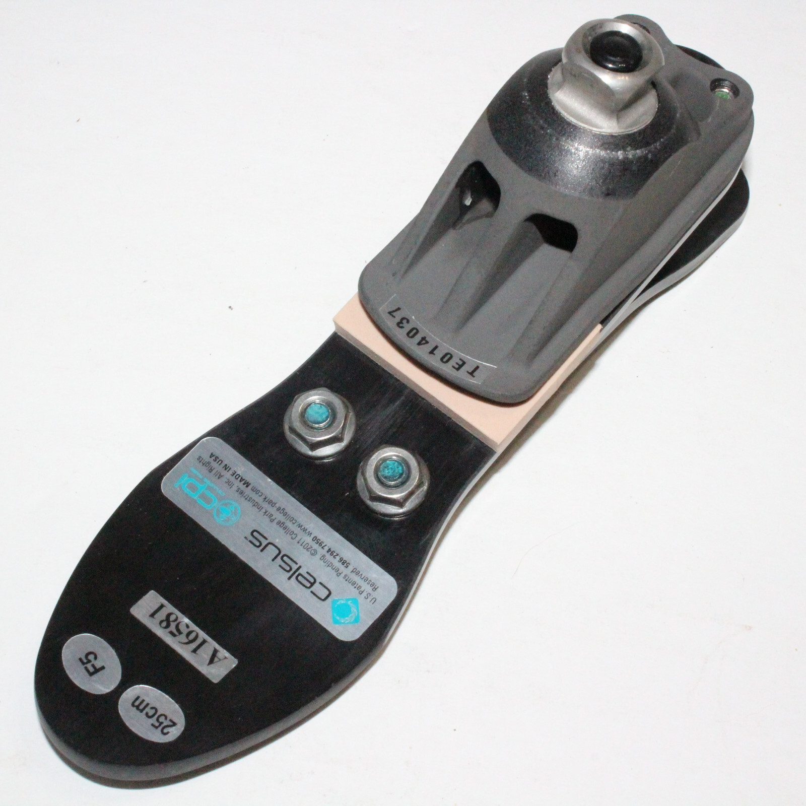 COLLEGE PARK CPI CELSUS HYDRAULIC RIGHT PROSTHETIC FOOT ANKLE SYSTEM~ Sz 25 / F5