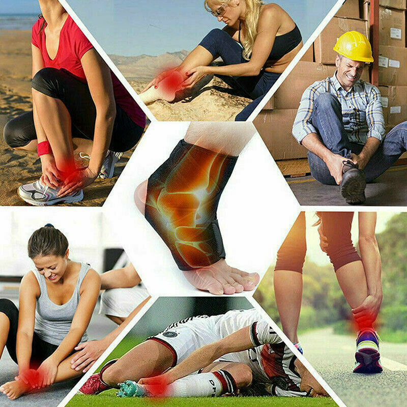 Ankle Support Comfortable Brace Compression Heel Stabilizer Foot Protector Strap