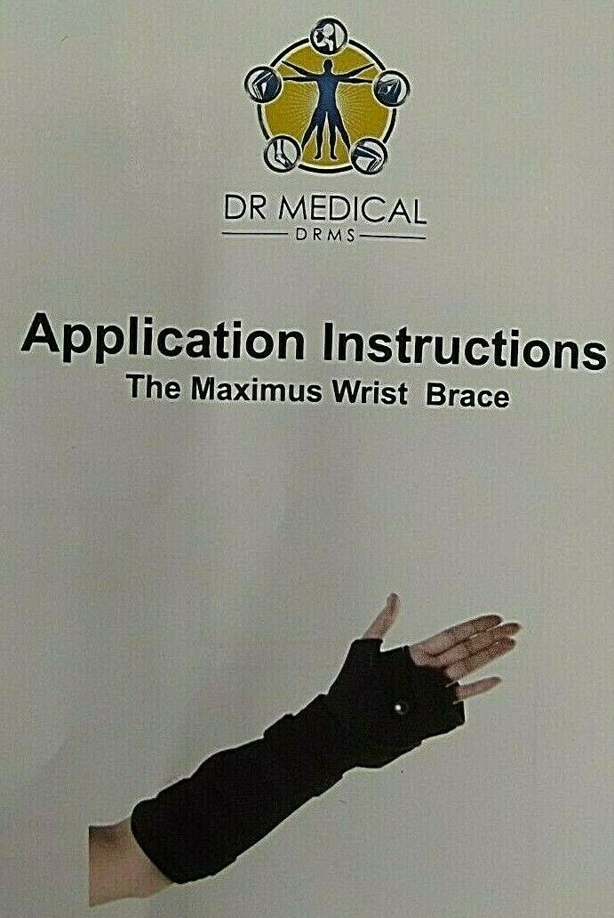 Wrist Brace by Dr. Medical DRMS Maximus LARGE Wrist Brace WB-0104-148-03 NEW L