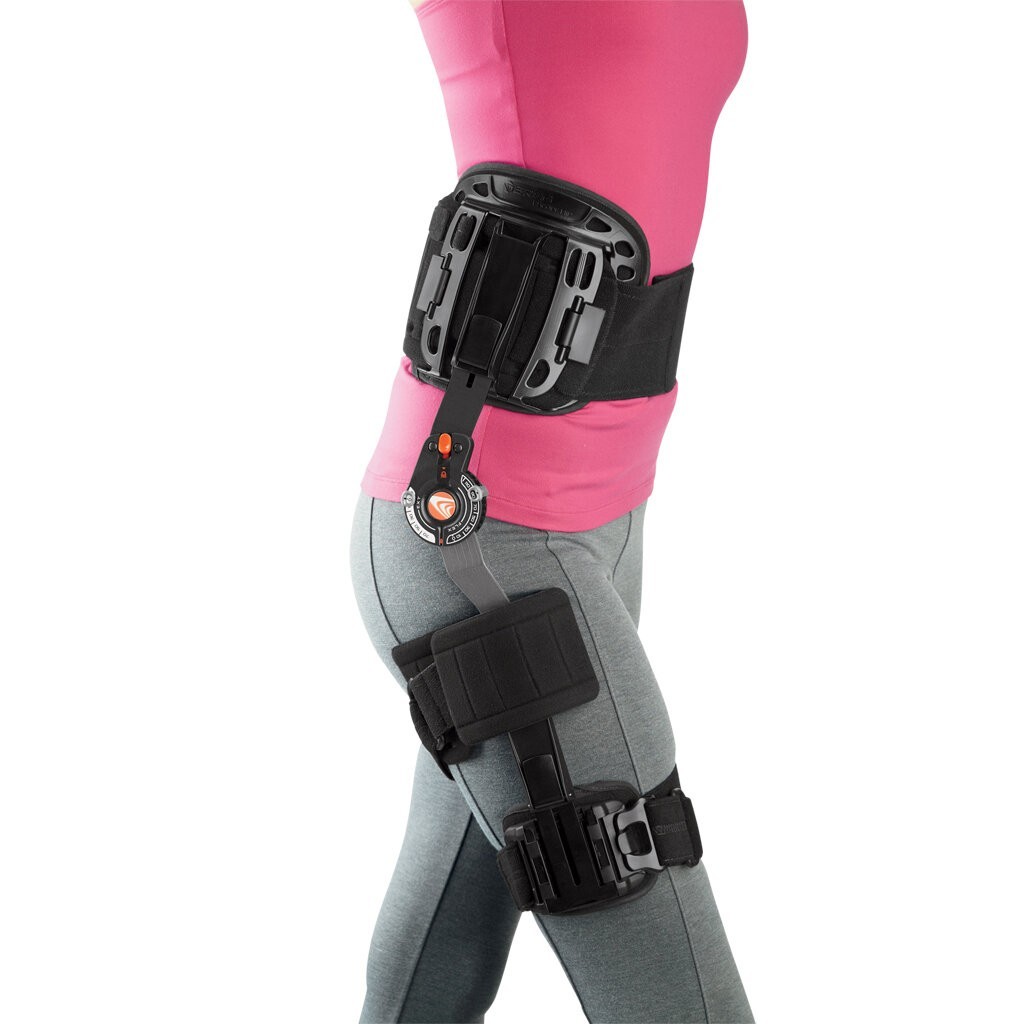 Breg Post Op T Scope Hip Brace, Small, Right, 08913, 24″ – 31″ Waist