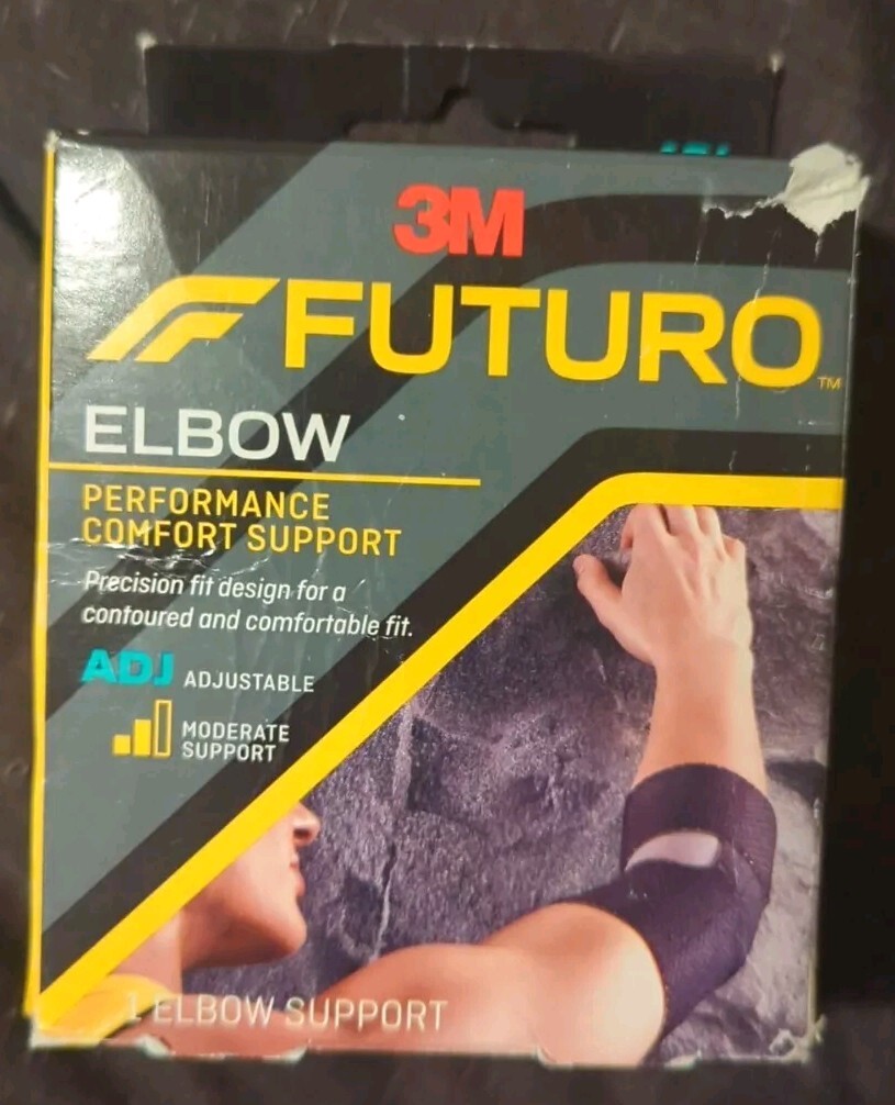 3M Futuro Elbow Performance Comfort Support Adjustable Moderate
