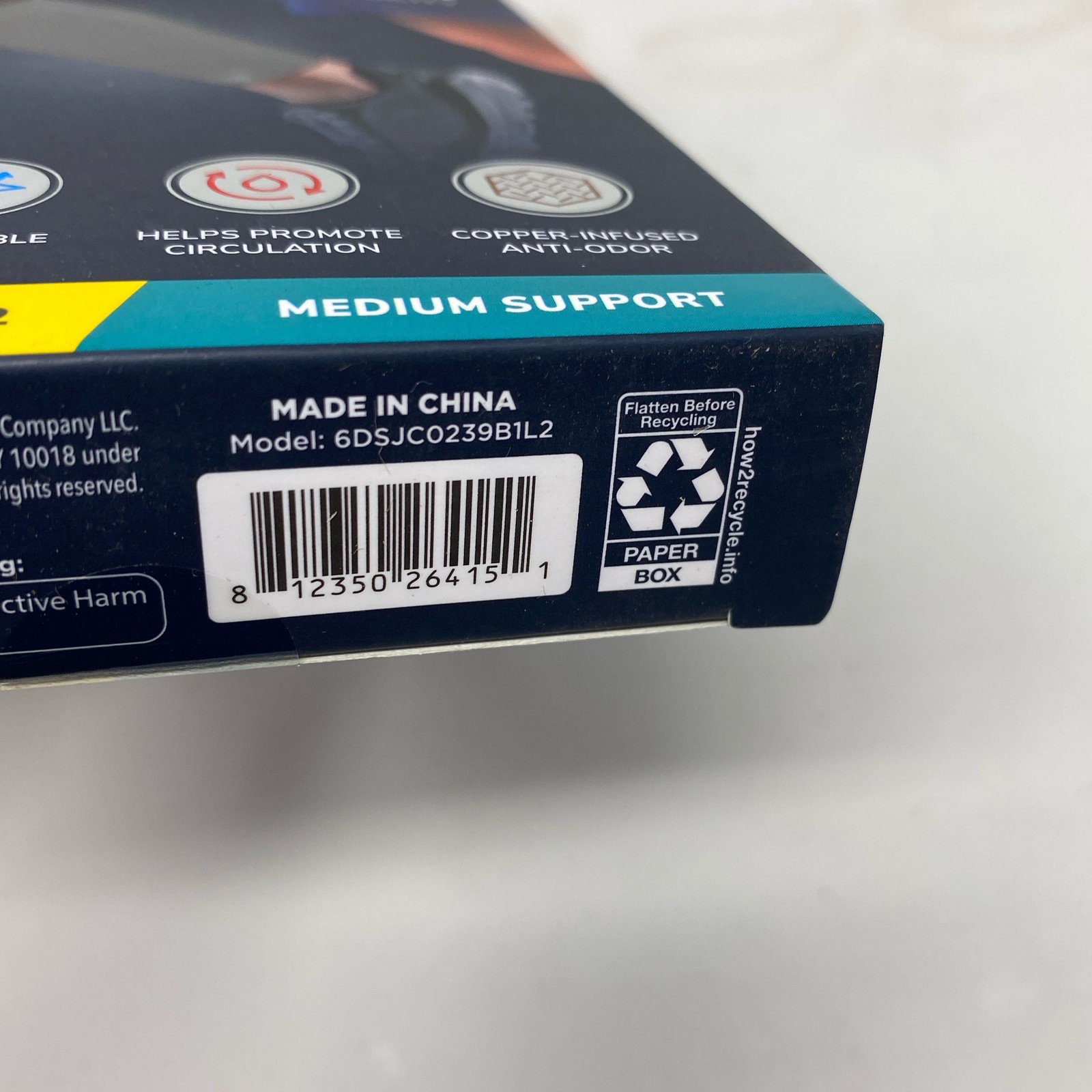 Dr. Scholl’s Copper-Infused Calf Sleeve S/M Black Level 2