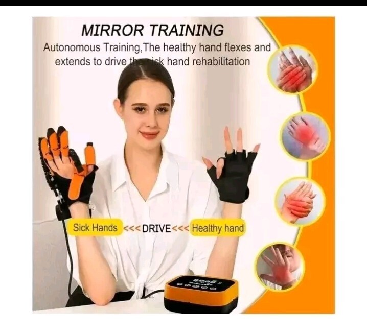 Rehabilitation Robot Gloves Finger Exerciser for Hand Stroke Hemiplegia Patients