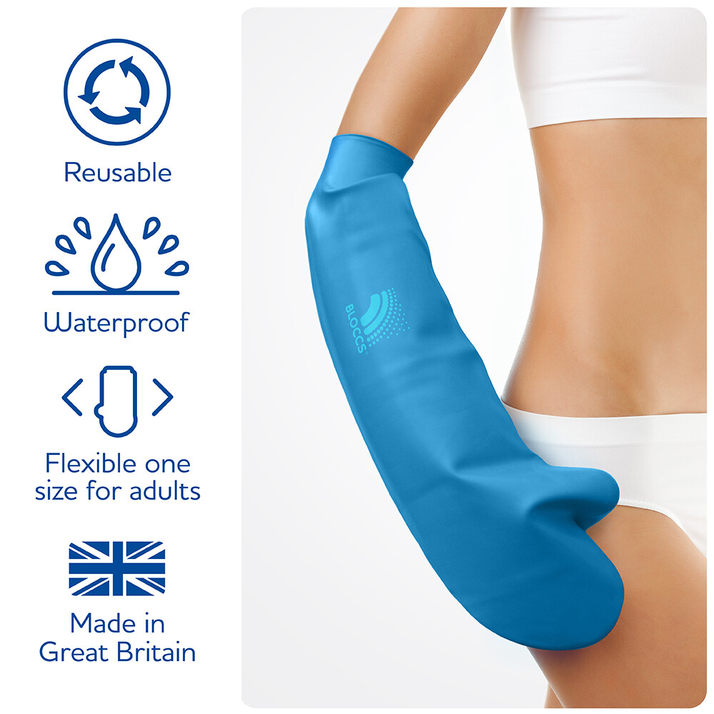 Bloccs Waterproof Cast Cover, Adult Arm