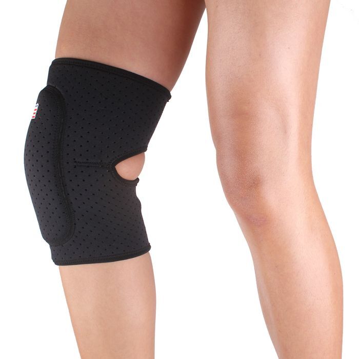 KA Comfortable Enhanced Ventilate Black Sports Knee Pads Protector SX614