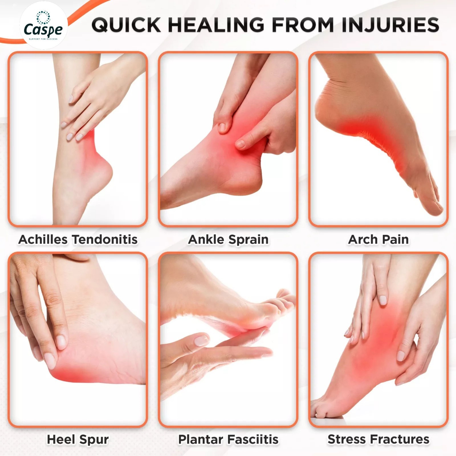 Ankle Brace Compression Support Sleeve Swelling Achilles Tendon Joint Pain Wrap