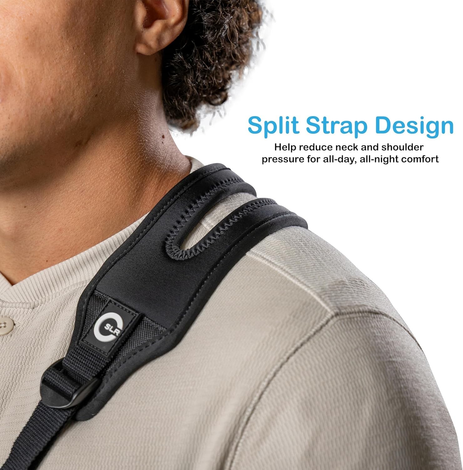Pro Arm Sling with Split-Strap Support – Ergonomic, Adjustable & Breathable