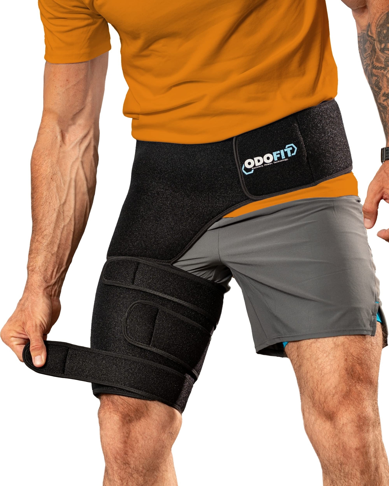 Ortho Sciatica Pain Relief Hip Brace – Compression Groin Support Wrap for Men…