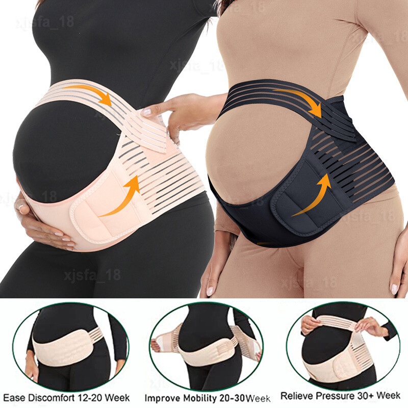 PREGNANCY MATERNITY BELT LUMBAR BACK SUPPORT BAND WAIST BELLY BUMP BRACE STRAP