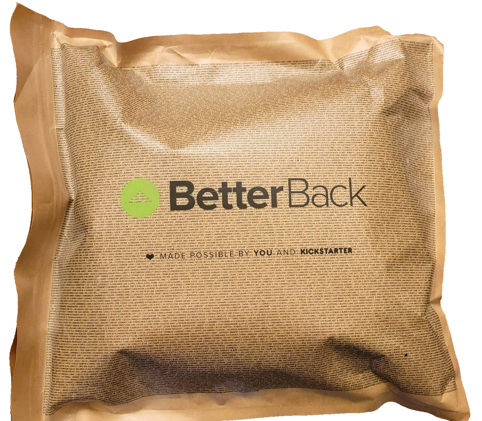 BetterBack Posture Support Belt Original 2015 NIP Shark Tank Lower Back to Knees