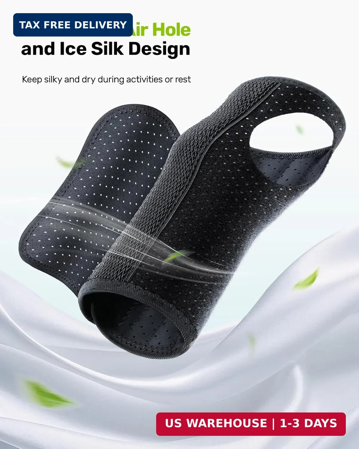 Rakiie Carpal Tunnel Wrist Brace Left Hand, Adjustable Night Wrist Support with