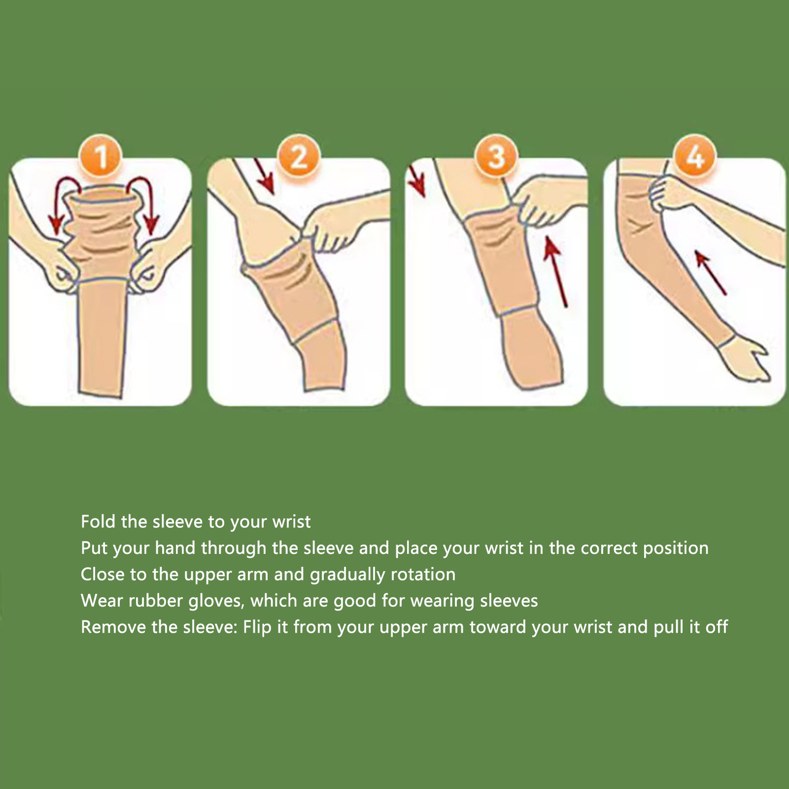 Lymphedema Arm Compression Sleeve High Elasticity Lipid Edema Post Surgery