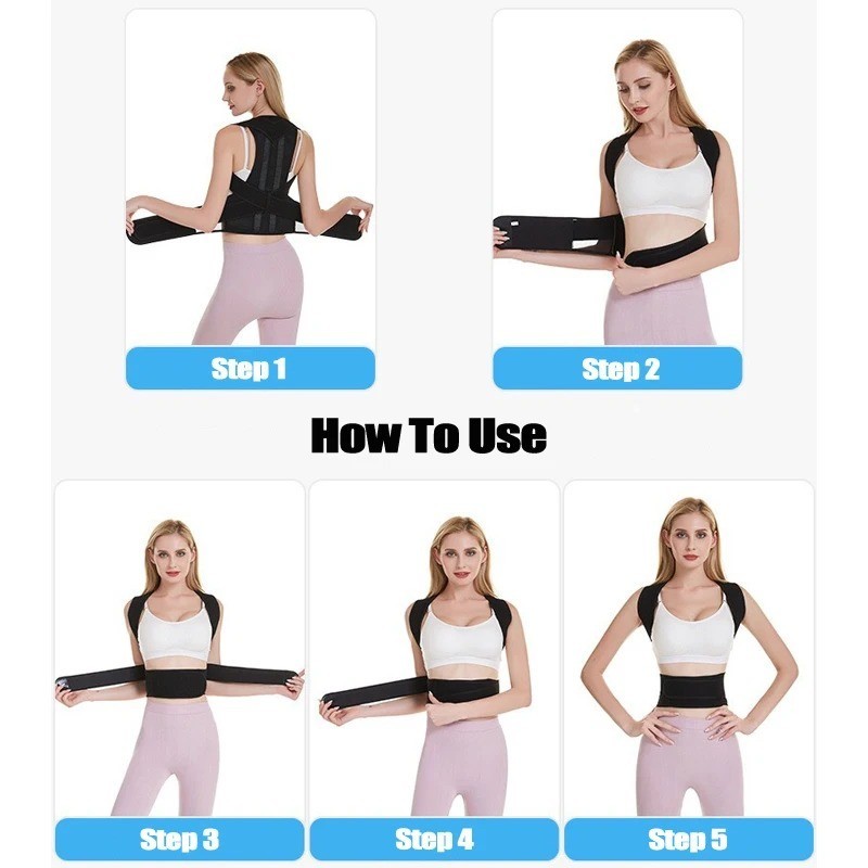 Back Posture Corrector Anti-camel Correction Belt Sitting Posture Correction Bel