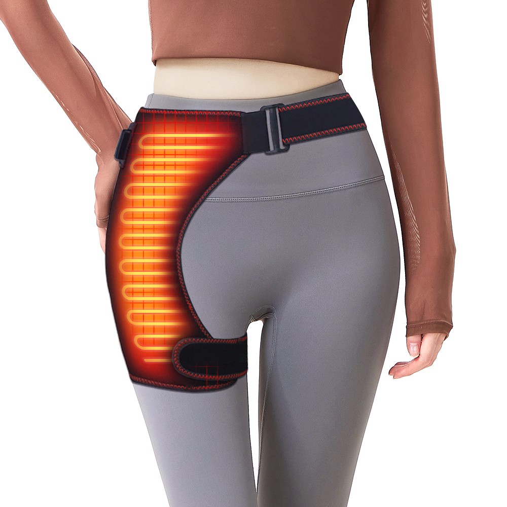 Red Light Therapy Waist Hip Support Brace Heating Pad for Pain Relief