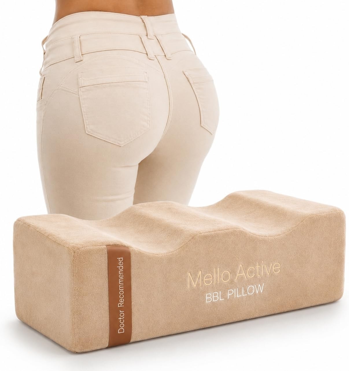 BBL Pillow After Surgery – Doctor-Recommended, Firm & Lightweight Sitting Cus…