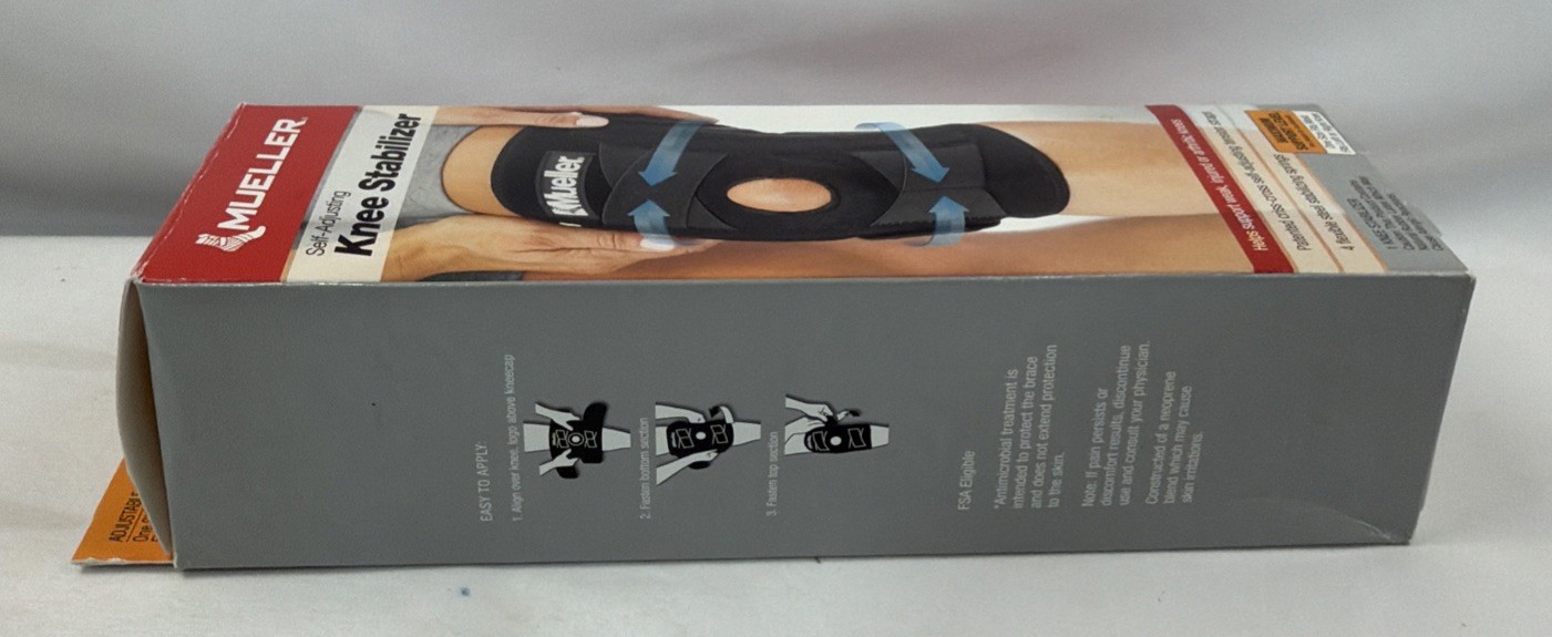 Mueller Self Adjusting Knee Stabilizer Brace Support 1 Count New