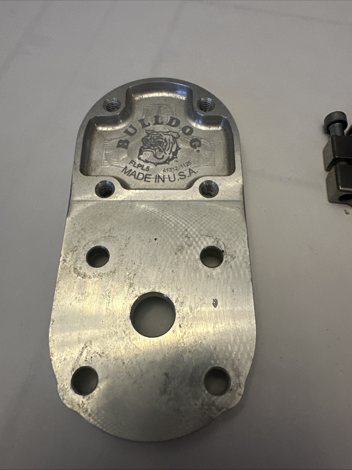 Bulldog Prosthetic 4-Hole Pyramid Adapter Plate FLPL5 Made in USA