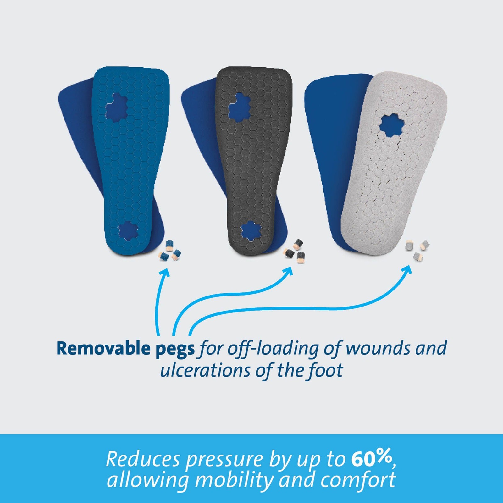 Peg Assist Insole Large PTQM3