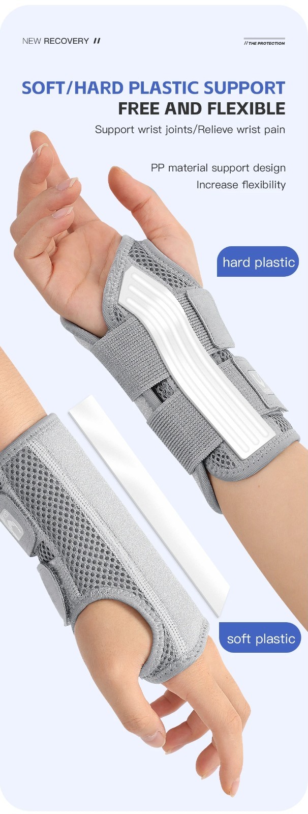 1Pc Wrist Carpal Brace Tunnel Support Arthritis Hand Splint Sprain Right Left