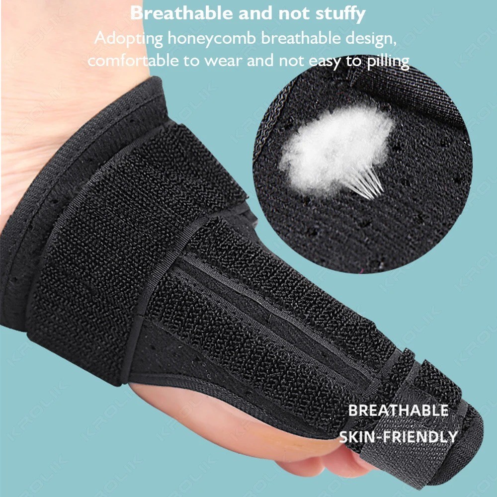 Big Toe Straightener Bunion Corrector Adjustable Toe Separator