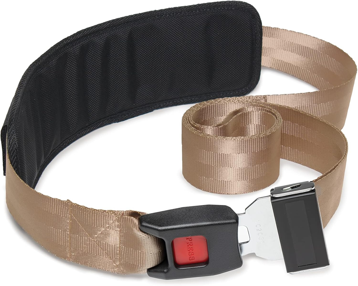 Adjustable 8′ Mobilization Strap with Pad & Quick Release Buckle for Therapy