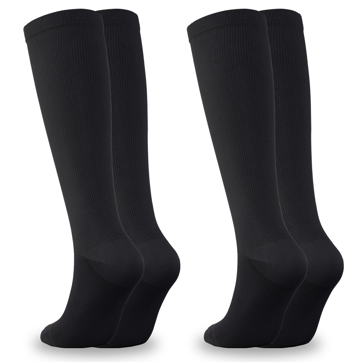 2-PAIR Anti-Fatigue Compression Socks Varicose Vein Stocking for Men & Women US