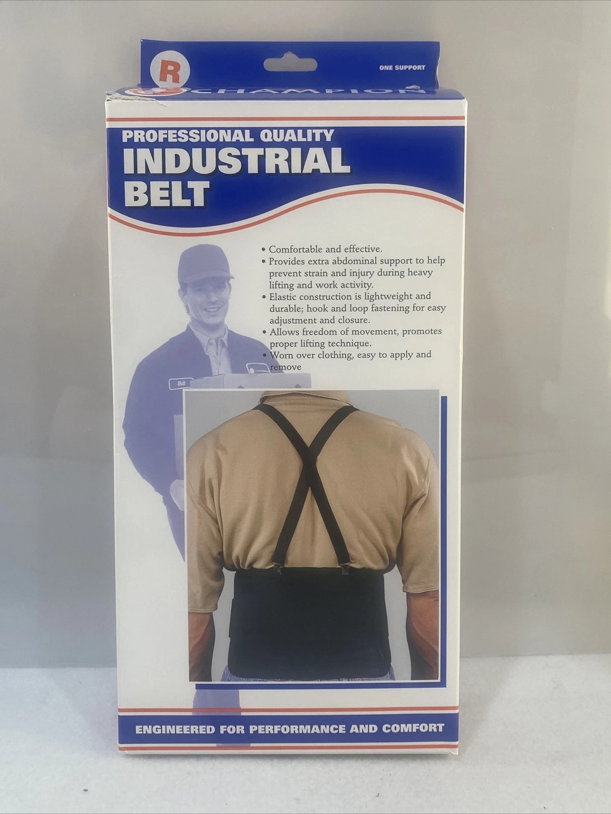 CHAMPION PROFESSIONAL QUALITY INDUSTRIAL BELT C-0205-S-R BLACK REGULAR