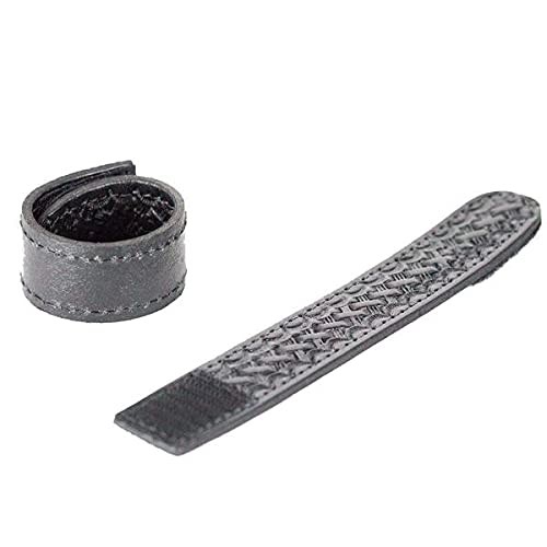 BackUpBrace Duty Belt Back Support Basket Weave Leather Small For waist 32″