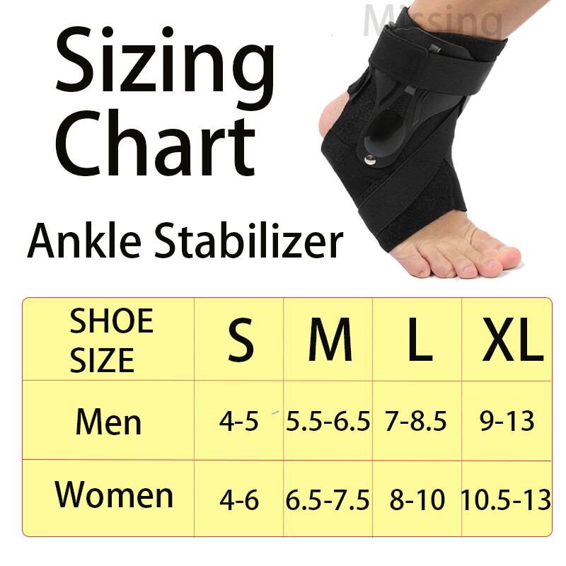 Drop Foot Ankle Brace Support Stabilizer Compression Guard Sprain Pain Relief