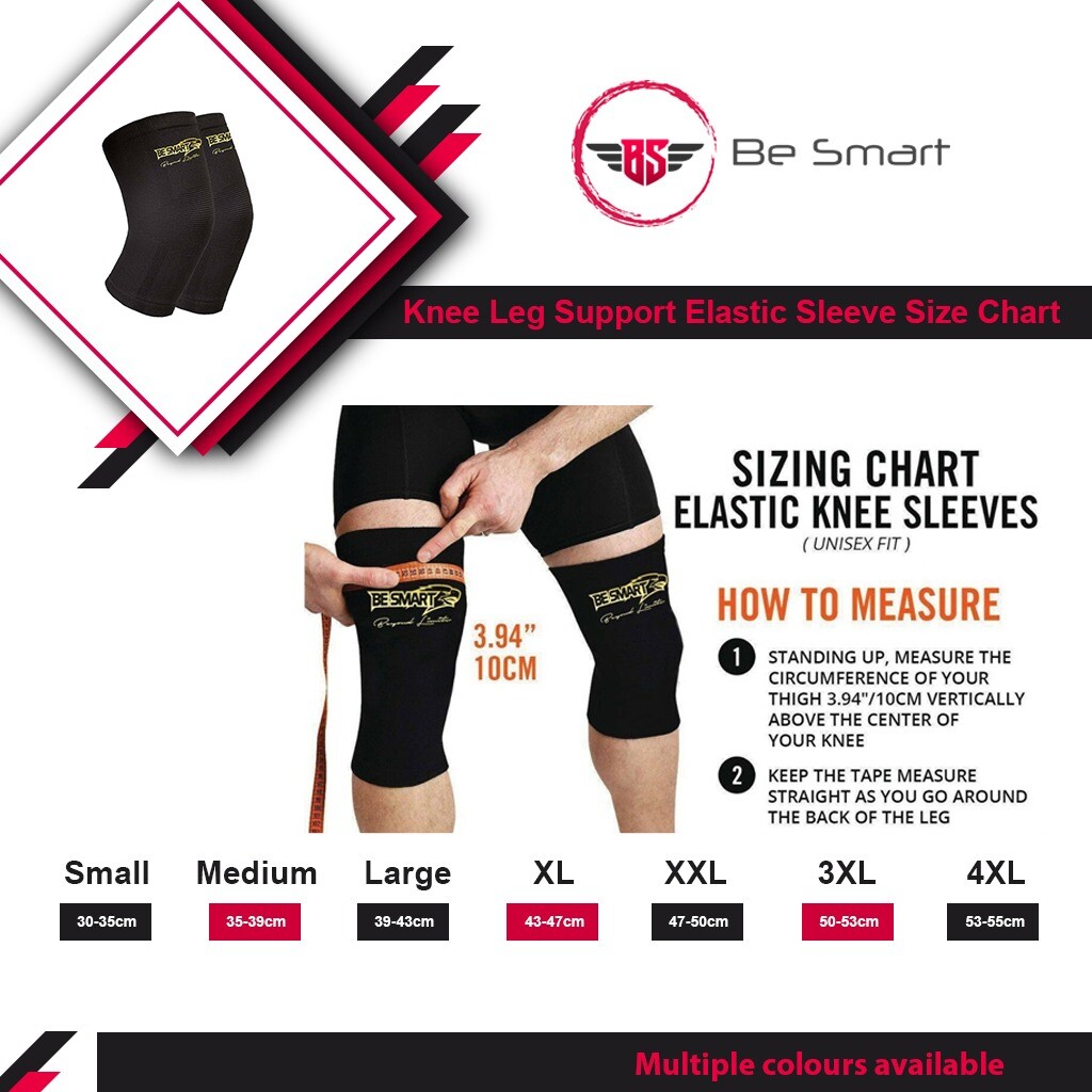 Elastic Knee Sleeve Support Brace for Joint Pain Injury Sprain Knee Cap Compress