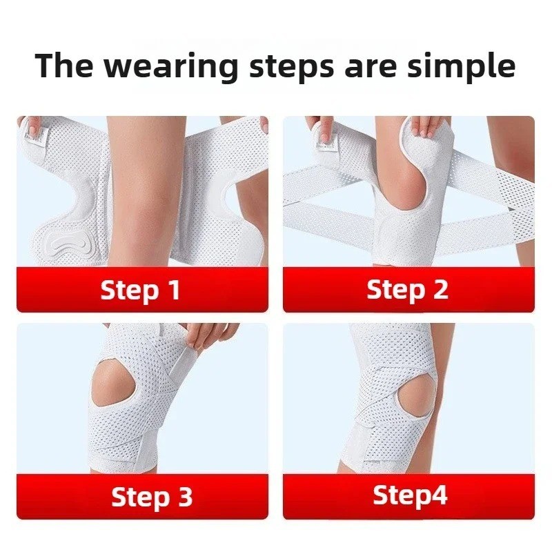 Eighth generation meniscus thin and breathable knee pads, running sports, mounta