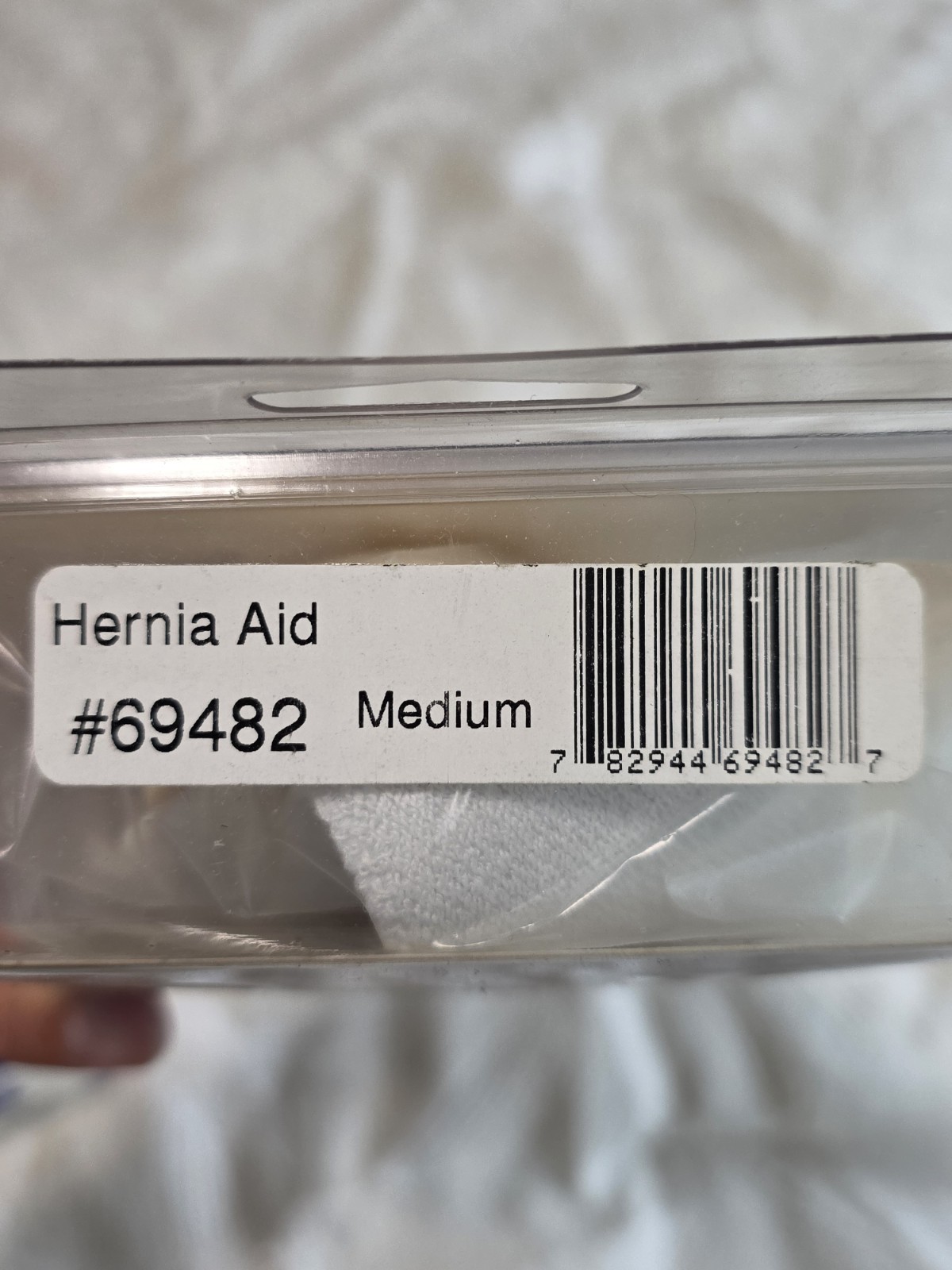 Core Products Hernia Aid Groin Hernia Support Brace Size M Beige Adjustable