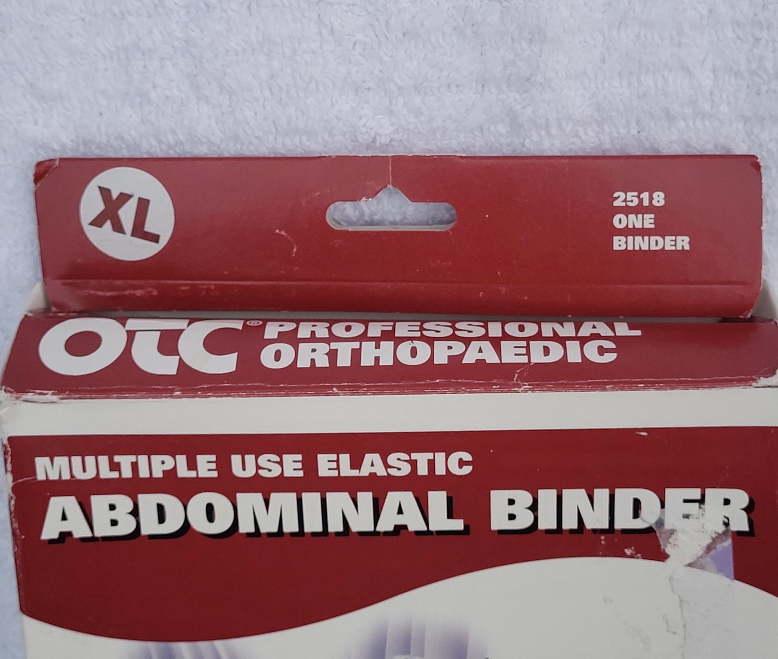 OTC Abdominal Binder 2518 Size XL Professional Orthopedic Elastic Reusable NEW