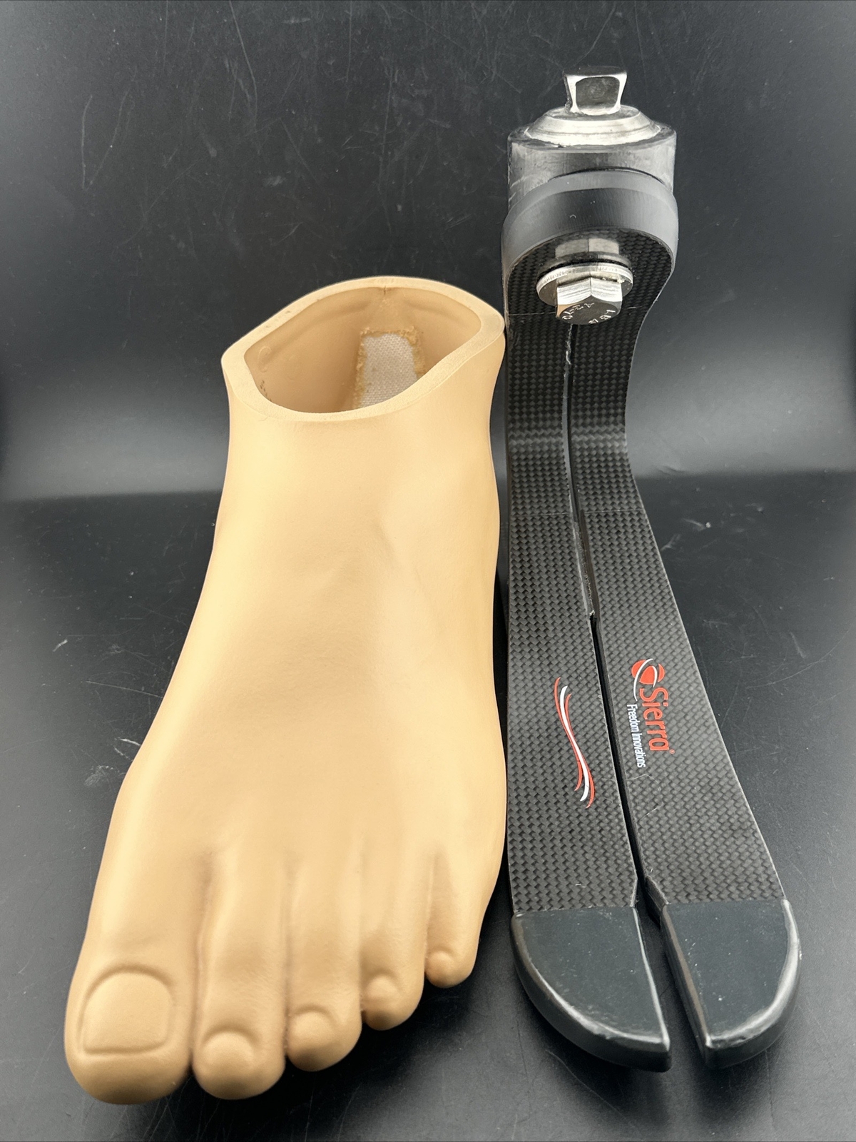 freedom sierra prosthetic foot. size 31. category 7. Left Prosthetic Foot