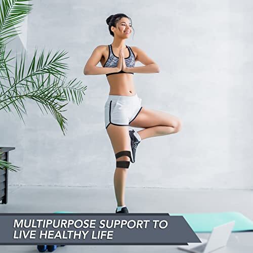 Knee Support Patella Pad Stabilizer Strap Band Tendon Pain Arthritis Relief