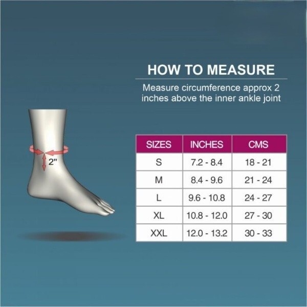 AYUSELLER D-25 ANKLET COMFEEL (PAIR), GREY, 1 UNIT, MEDIUM