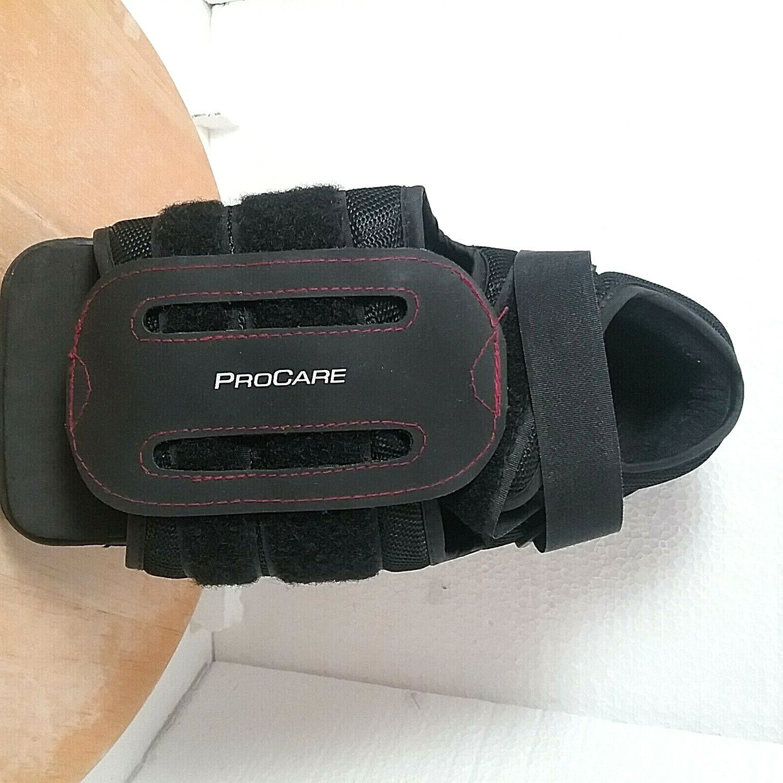 ProcCare Uni-sex Post -Op Healing Medical Shoe Square Toe Rocker Bottom = SiZ 8