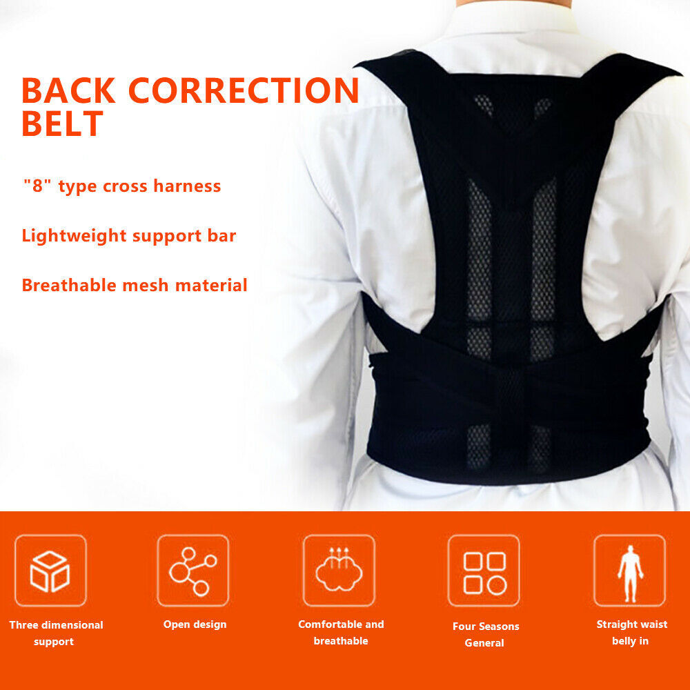 Back Brace For Men Back Reduce Upper / Lower Back Posture Corrector Pain Keep