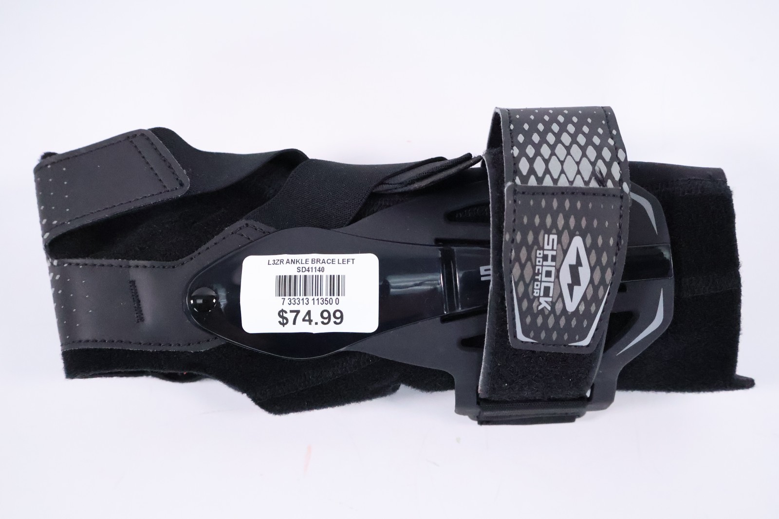 Shock Doctor Ankle W/Molded Support Guards /Cross Straps Level 3 Left Medium NEW