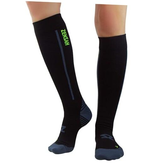 Featherweight Compression Socks – Ultra-Lightweight Running Small Black