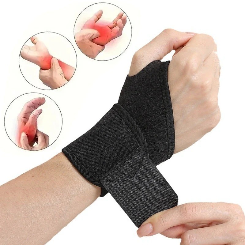 Carpal Tunnel Wrist Brace & Compression Glove Hand Splint Arthritis Pain Relief