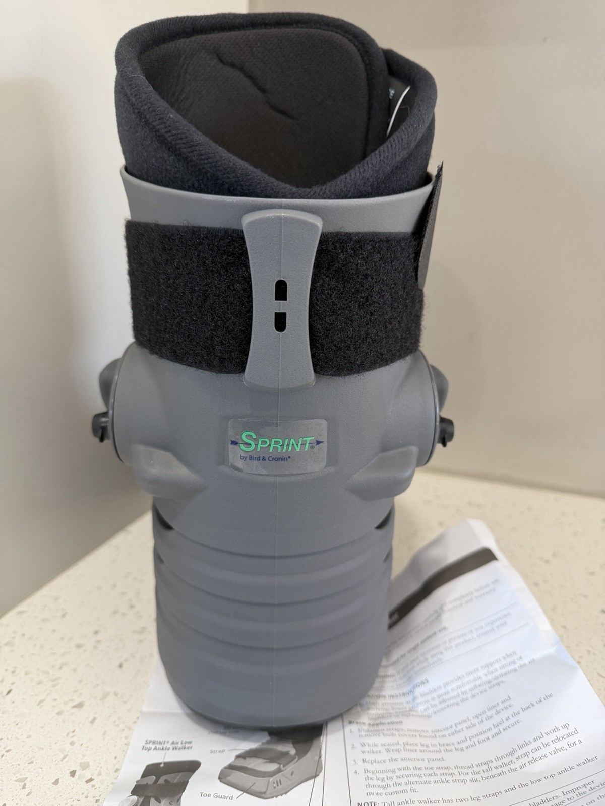 NEW – Bird & Cronin Sprint Air Ankle Walker Boot – SIZE LARGE