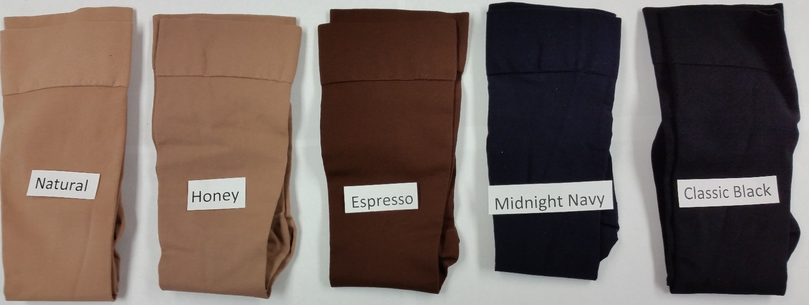 Jobst Opaque Womens 20-30 mmHg Compression Knee Stockings Supports Closed Toe