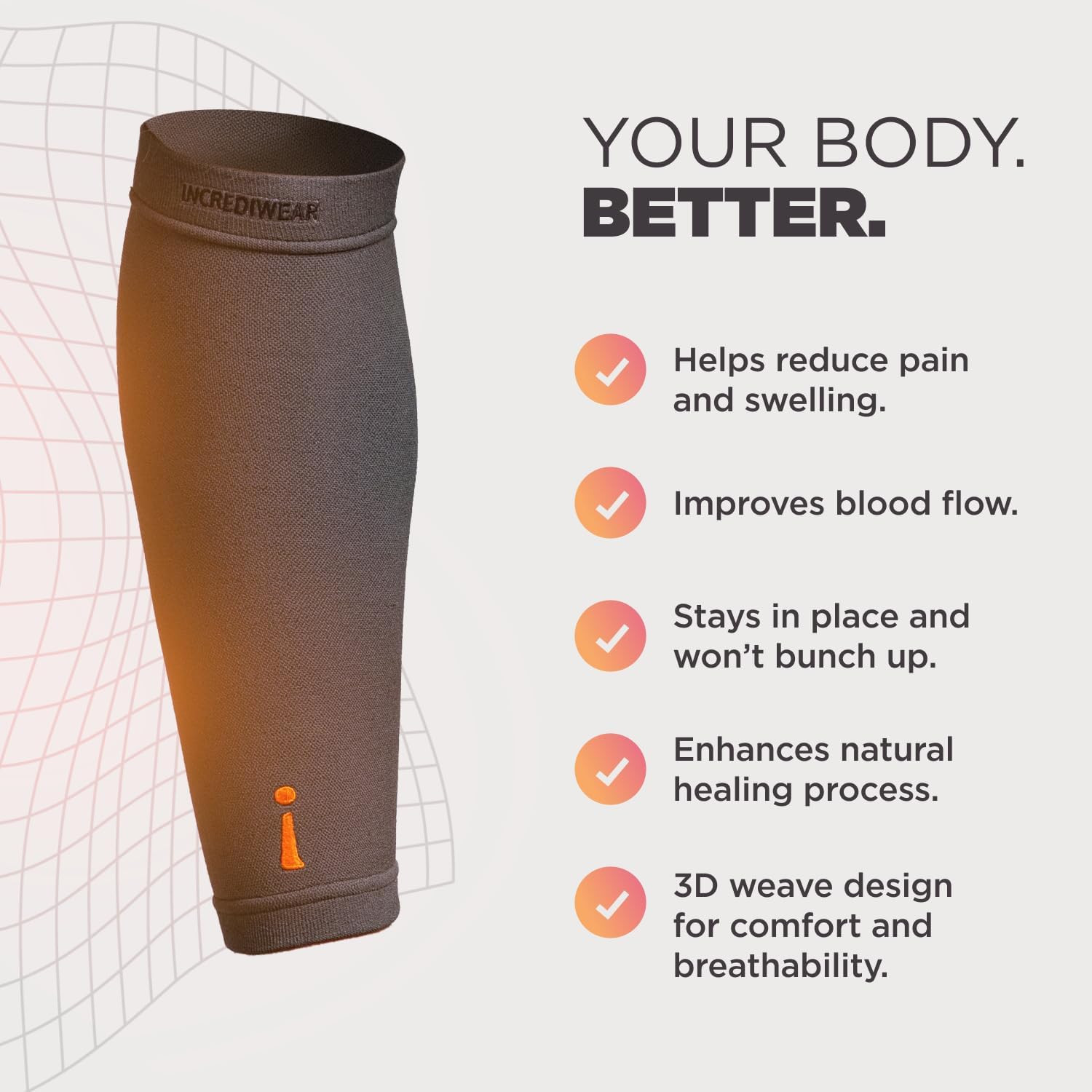 Calf Sleeve – Calf Sleeves for Men and Women to Help with Muscle Pain Relief, Sh