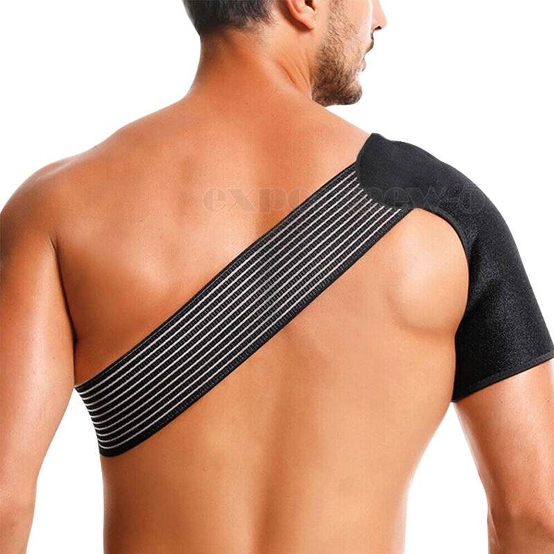 Shoulder Brace Sleeve Compression Support Torn Rotator Cuff Relief Joint AC Pain